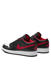 Nike Sneakersy Jordan 1 Low (GS) 553560 063 Czarny. Kolor: czarny. Materiał: skóra #3