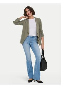 only - ONLY Marynarka Lalia 15367395 Khaki Regular Fit. Kolor: brązowy. Materiał: wiskoza #2