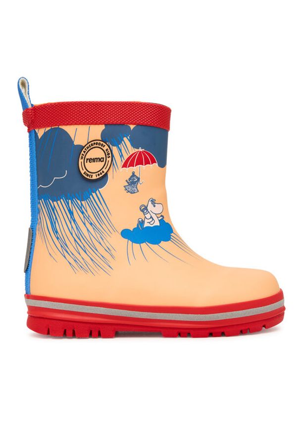 Reima Kalosze Moomin Magisk Rain Boots 5400001B-26C1 Pomarańczowy. Kolor: pomarańczowy. Materiał: syntetyk