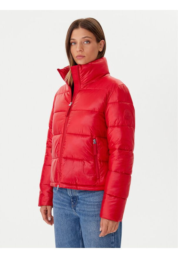 JOOP! Kurtka zimowa 10020323 30048933 Czerwony Regular Fit. Kolor: czerwony. Materiał: syntetyk. Sezon: zima