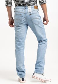 Lee - LEE DAREN ZIP FLY MĘSKIE SPODNIE JEANSOWE JEANSY DŻINSY BLUE SKY LIGHT L707ICC25 112331697 #4