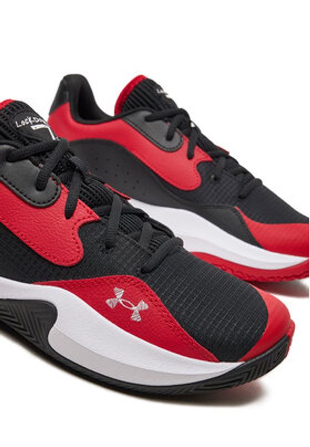 Under Armour Buty do koszykówki UA Lockdown 7 Low 3027646 Czerwony. Kolor: czerwony. Materiał: materiał. Sport: koszykówka