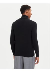 Marc O'Polo Sweter 529 5144 60314 Czarny Regular Fit. Typ kołnierza: polo. Kolor: czarny. Materiał: bawełna #5