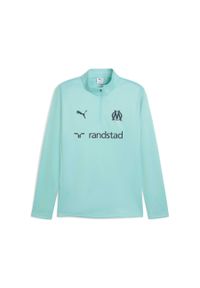 Puma - Zestaw dresowy OM 2025/26. Kolor: niebieski. Materiał: dresówka. Sport: piłka nożna #1