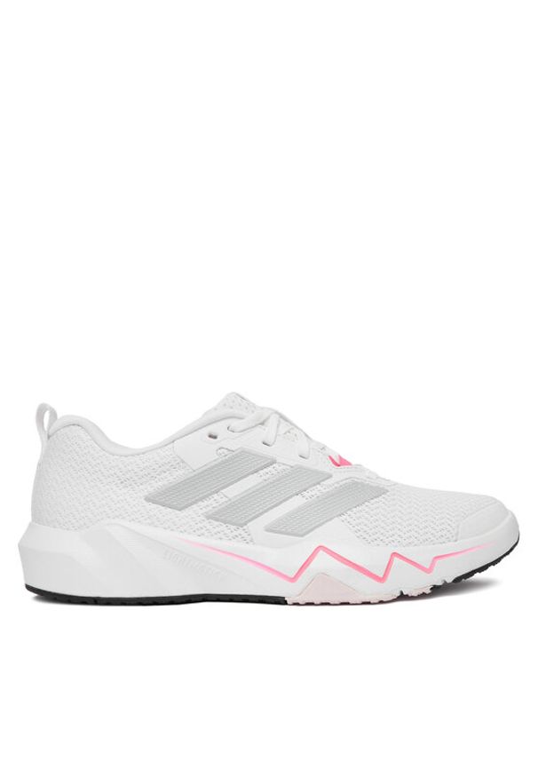 Adidas - adidas Buty na siłownię Rapidmove Go Trainer JQ3956 Biały. Kolor: biały. Materiał: materiał. Sport: fitness