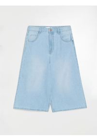 Sinsay - Jorts - niebieski. Kolor: niebieski