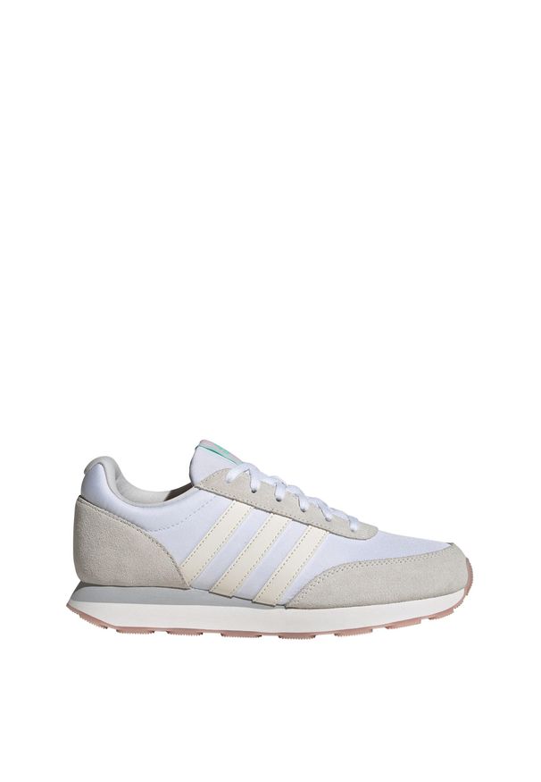 Adidas - Buty Run 60s 3.0. Kolor: biały. Sport: bieganie