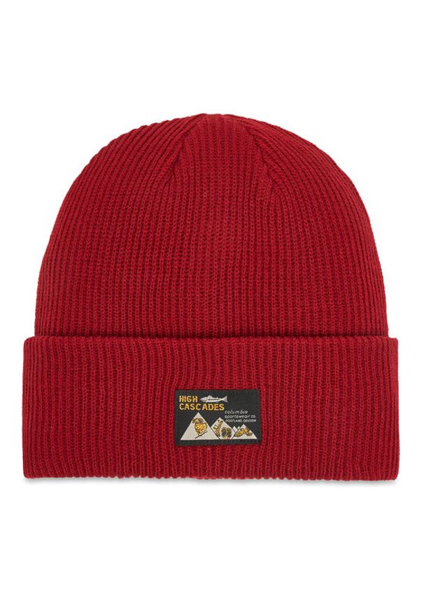 columbia - Columbia Czapka Provisions Cuffed Beanie 2092601 Czerwony. Kolor: czerwony. Materiał: materiał