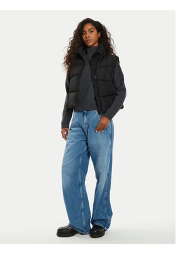 Vero Moda Bezrękawnik Klea 10293918 Czarny Regular Fit. Kolor: czarny. Materiał: syntetyk. Długość rękawa: bez rękawów