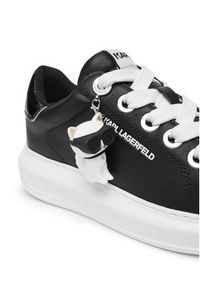 Karl Lagerfeld - KARL LAGERFELD Sneakersy Kapri KL62536C Czarny. Kolor: czarny. Materiał: skóra #6