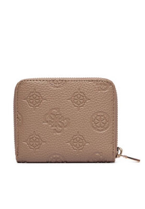 Guess Mały Portfel Damski Cresidia II Slg SWPD98 88137 Brązowy. Kolor: brązowy. Materiał: skóra