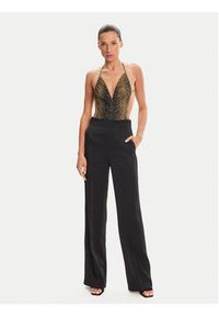 NORMA KAMALI Body Mio KK424XPL165302 Brązowy Slim Fit. Kolor: brązowy. Materiał: syntetyk