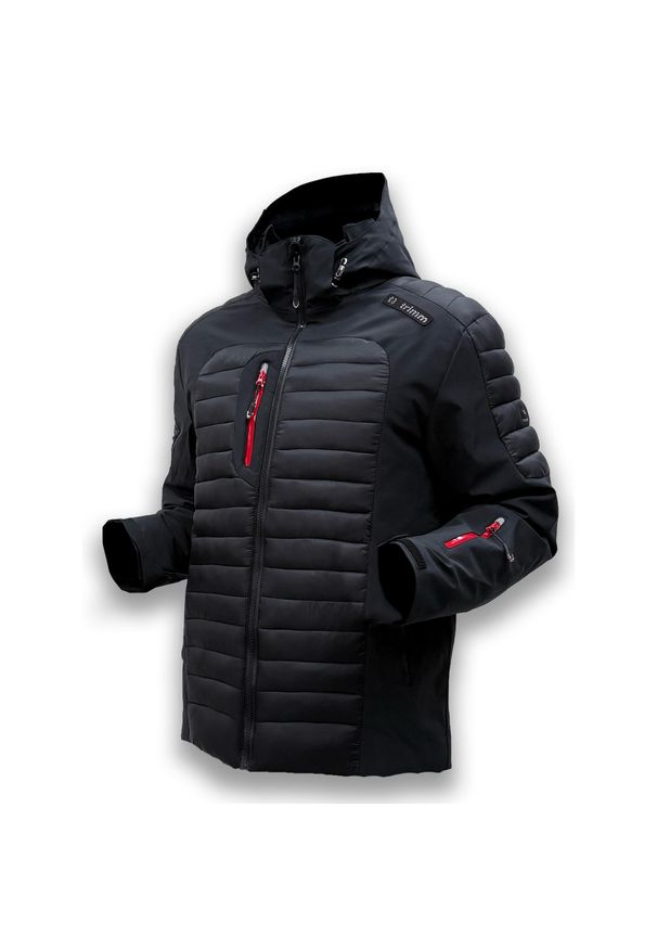 TRIMM - Kurtka Trimm SLIDER. Kolor: czarny. Materiał: nylon. Sezon: zima. Sport: narciarstwo