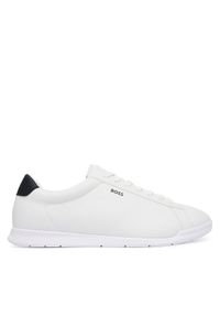 BOSS Sneakersy Nitan 50568470 Beżowy. Kolor: beżowy. Materiał: skóra #1