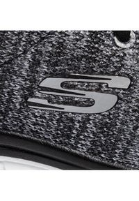 skechers - Skechers Sneakersy Twisted Fortune 12614/BKW Szary. Kolor: szary. Materiał: materiał #3