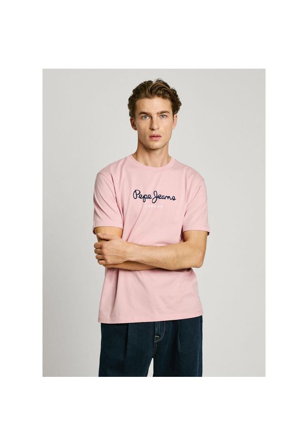 Koszulka Pepe Jeans Eggo N. Kolor: różowy