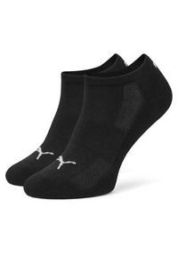 Puma Zestaw 3 par niskich skarpet unisex 938626 Czarny. Kolor: czarny. Materiał: bawełna, materiał