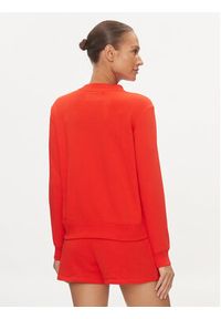 Calvin Klein Jeans Bluza Embro Badge J20J223085 Czerwony Regular Fit. Kolor: czerwony. Materiał: bawełna #3