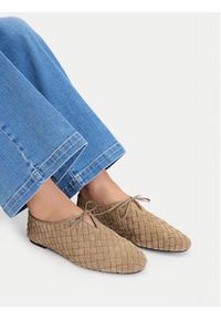 Gino Rossi - GINO ROSSI Półbuty EO-26SS02 Brązowy. Kolor: brązowy. Materiał: zamsz, skóra #6