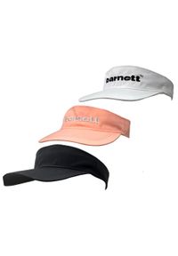 BARNETT - Czapka VISOR, daszek do uprawiania sportu. Kolor: czarny. Styl: sportowy