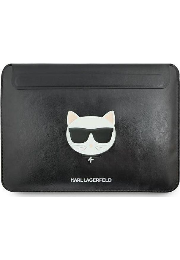 Etui Karl Lagerfeld KLCS16CHBK 16" Czarny. Kolor: czarny