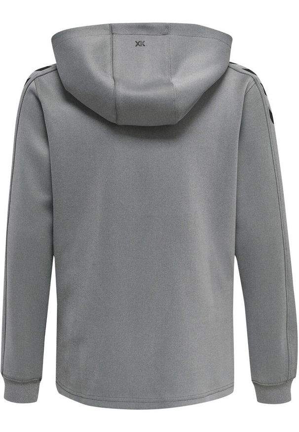 Bluza dziecięca z kapturem Hummel hmlCORE XK. Typ kołnierza: kaptur. Kolor: szary. Sport: fitness, joga i pilates