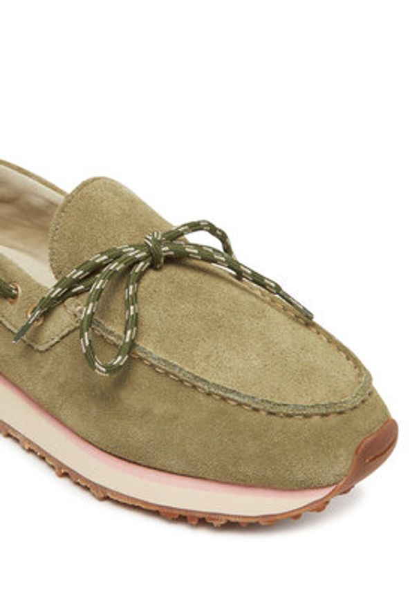 Napapijri Mokasyny Blaze NP0A4IR1 Zielony. Kolor: zielony. Materiał: zamsz, skóra