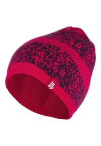 GLENMUIR - Ciepły zimowy kapelusz dla dzieci 50-52 z polaru. Kolor: fioletowy, wielokolorowy, czarny. Materiał: polar. Sezon: zima. Styl: elegancki #1