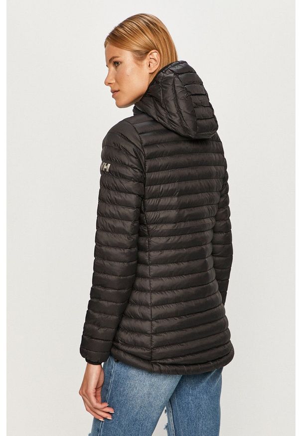 Helly Hansen - Kurtka. Okazja: na co dzień. Typ kołnierza: kaptur. Kolor: czarny. Materiał: tkanina, materiał, włókno. Styl: casual