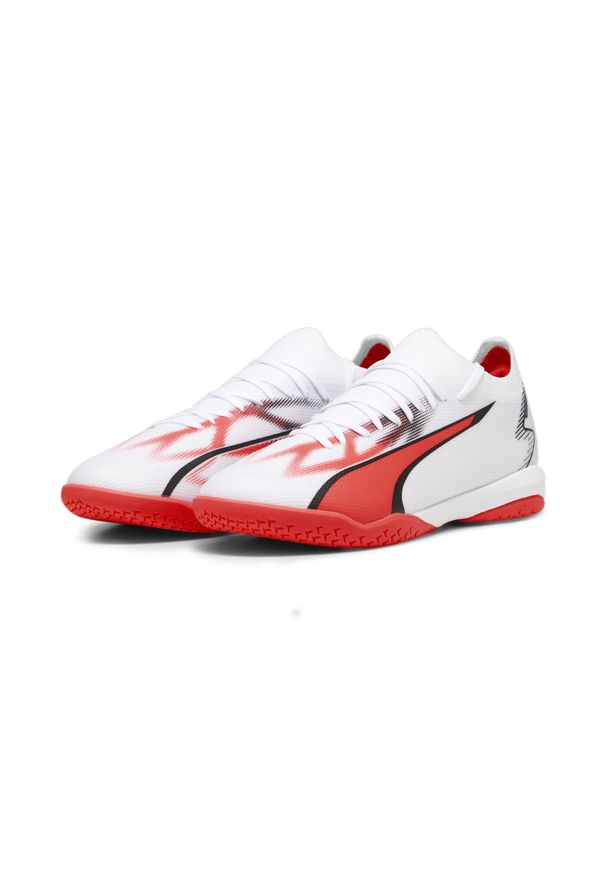 Puma - Buty piłkarskie męskie PUMA Ultra Match It. Kolor: czarny, czerwony, biały, wielokolorowy. Sport: piłka nożna