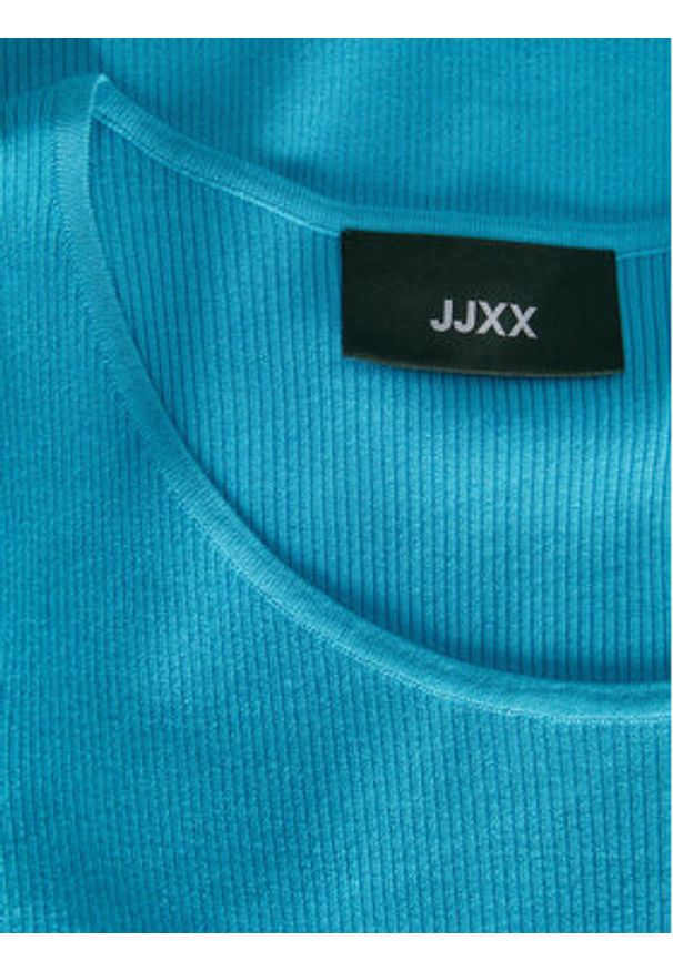 JJXX Sukienka dzianinowa 12243111 Niebieski Tight Fit. Kolor: niebieski. Materiał: syntetyk