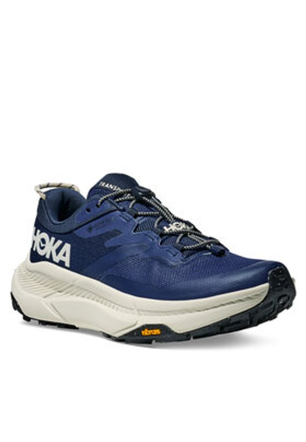 HOKA - Hoka Sneakersy Transport Gtx 133957F/MFF Granatowy. Kolor: niebieski. Materiał: materiał