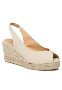 Castañer Espadryle Barbara/6/001 023056-203 Biały. Kolor: biały. Materiał: skóra #2