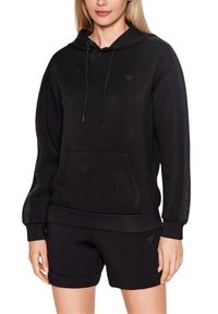 Guess - GUESS Czarna bluza damska Brenda. Kolor: czarny #3