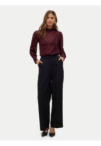 Vero Moda Bluzka Becca 10302894 Fioletowy Regular Fit. Kolor: fioletowy. Materiał: syntetyk #3