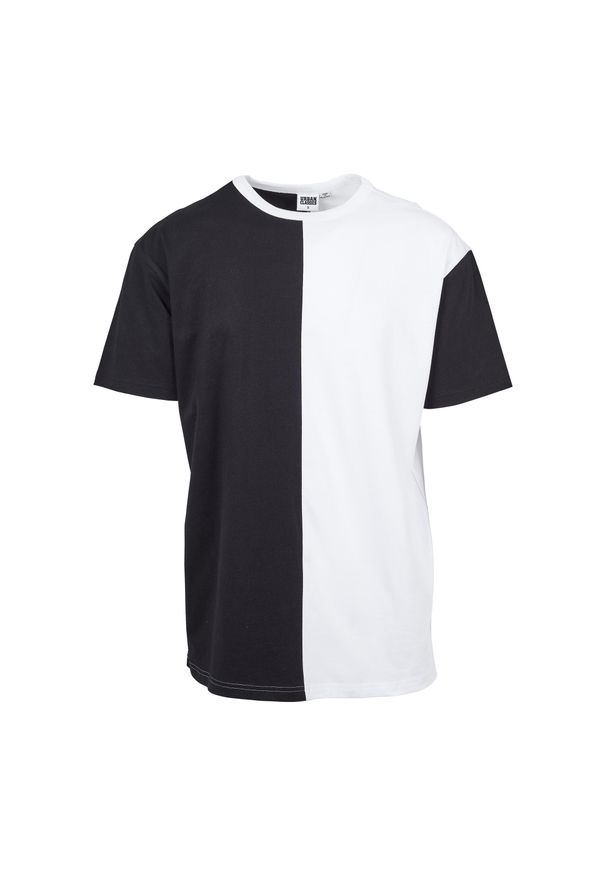 Urban Classics - Koszulka Urban Classic Oversized harlequin. Kolor: czarny, biały, wielokolorowy