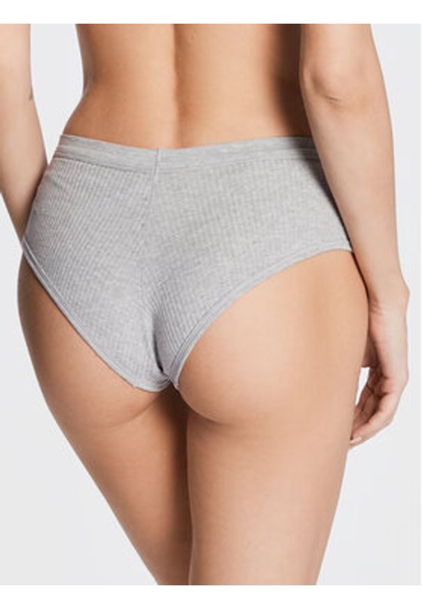 Chantelle Figi brazylijskie Comfort C15P40 Szary. Kolor: szary. Materiał: bawełna