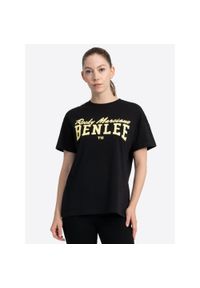 Damska koszulka z nadrukiem Benlee Lilly. Kolor: wielokolorowy, żółty, czarny. Wzór: nadruk #1