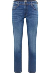 Męskie Spodnie Jeansowe Mustang Style Washington Straight Denim Blue 1017439 5000 502 #2