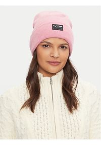 Puma Czapka Archive Heather Beanie 021739 27 Różowy. Kolor: różowy. Materiał: akryl, materiał #1