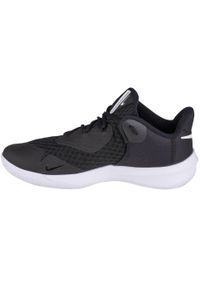 Buty siatkarskie męskie Nike Zoom Hyperspeed Court. Zapięcie: sznurówki. Kolor: biały, wielokolorowy, czarny. Materiał: materiał, syntetyk, tkanina. Szerokość cholewki: normalna. Model: Nike Zoom, Nike Court
