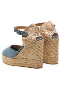 Castañer Espadryle Carol/8Ed/002 021654 Niebieski. Kolor: niebieski. Materiał: materiał #3