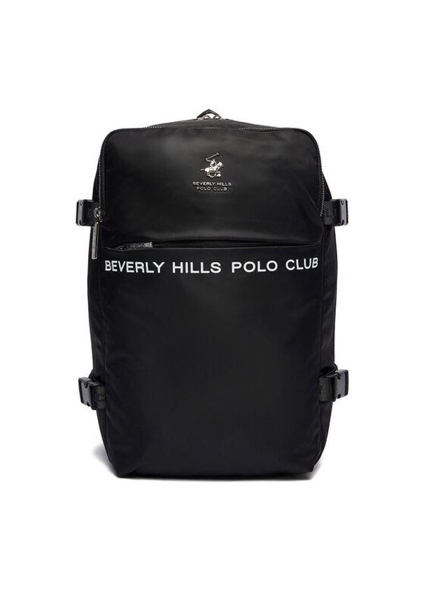 Beverly Hills Polo Club Plecak C-BHPC-B-007-08 Czarny. Kolor: czarny. Materiał: poliester