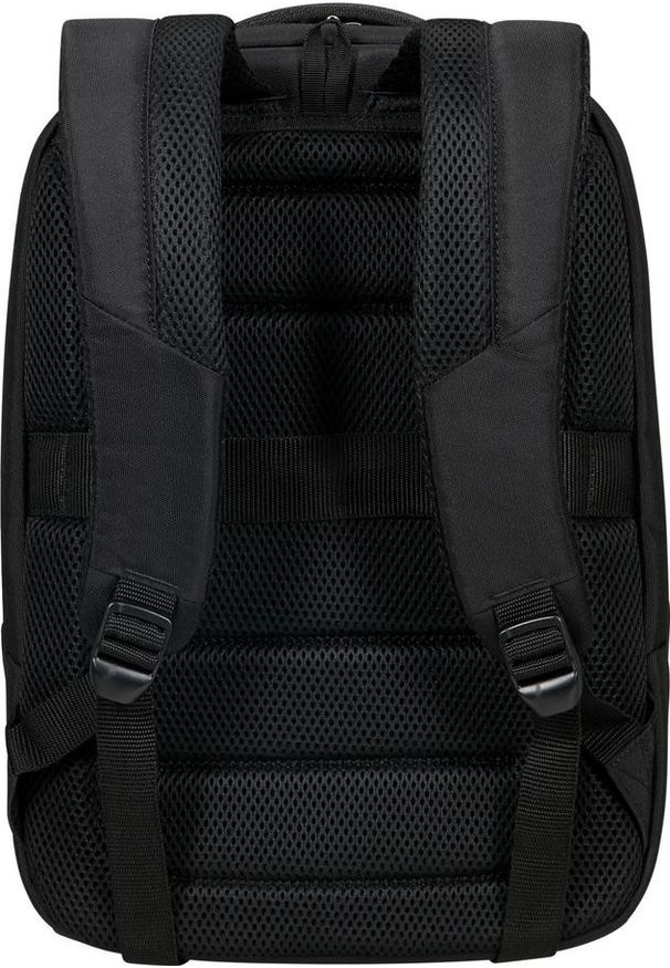 Plecak Samsonite 155195 1041 14.1'' Guardit 3.0 czarny. Kolor: czarny. Materiał: materiał, tkanina. Styl: biznesowy, klasyczny, casual