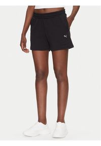 Puma Szorty sportowe ESS Elevated 5" 685020 Czarny Regular Fit. Kolor: czarny. Materiał: bawełna