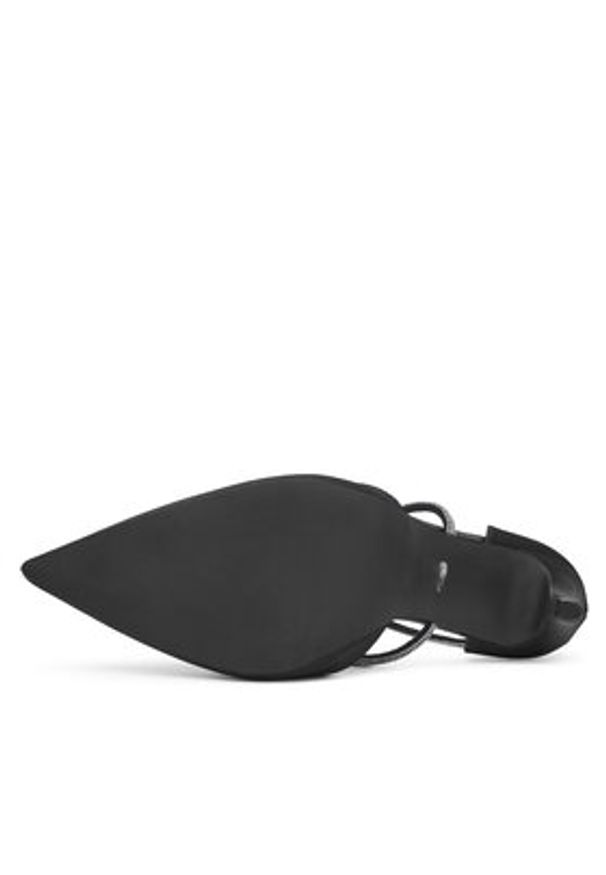 DeeZee Szpilki KL-HH4785-62S Czarny. Kolor: czarny. Materiał: materiał. Obcas: na szpilce