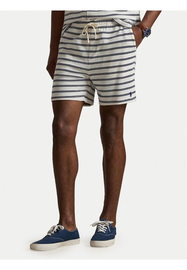 Polo Ralph Lauren Szorty materiałowe 710B14506001 Beżowy Regular Fit. Kolor: beżowy. Materiał: bawełna