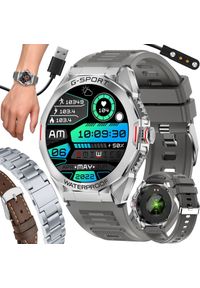 NoName - SMARTWATCH ZEGAREK MĘSKI ROZMOWY SMS MENU PL POLSKIE PULS SPORT SMART WATCH. Rodzaj zegarka: smartwatch. Styl: sportowy