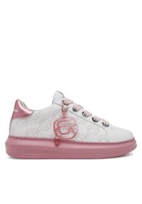 Karl Lagerfeld - KARL LAGERFELD Sneakersy KL62522 Biały. Kolor: biały. Materiał: skóra