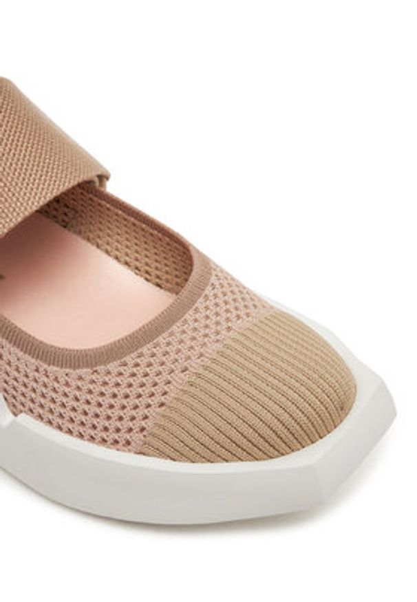 United Nude Półbuty Mega MJ 10724861117 Beżowy. Kolor: beżowy. Materiał: materiał